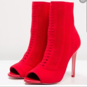 Also Red Bootie
